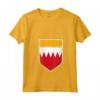 Bahrain Flag - Maglietta con Collo a V per Mostrare il Tuo Orgoglio per il Bahrain - Ideale per Uomini, Donne e Bambini