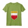 Bahrain Flag - Maglietta con Collo a V per Mostrare il Tuo Orgoglio per il Bahrain - Ideale per Uomini, Donne e Bambini