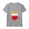 Bahrain Flag - Maglietta con Collo a V per Mostrare il Tuo Orgoglio per il Bahrain - Ideale per Uomini, Donne e Bambini