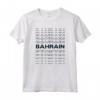Paese Minimalista - Modern Graphic Bahrain Maglietta per Uomo e Donna - Design Iconico per Compleanno e Sport