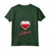 Bahrain Flag T-shirt with V-Neck - Show Bahrain Heritage Pride - Great for Men, Women, and Kids