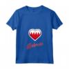 Bahrain Flag T-shirt with V-Neck - Show Bahrain Heritage Pride - Great for Men, Women, and Kids