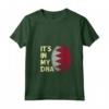 Donna Bahrain In My DNA Bahraini Flag Team Bahrain Maglietta con Collo a V - Support Your National Football Team - Buy Bahrain Flag Tee Online