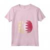 Donna Bahrain In My DNA Bahraini Flag Team Bahrain Maglietta con Collo a V - Support Your National Football Team - Buy Bahrain Flag Tee Online