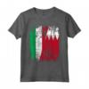 BAHRAIN ITALIA Bandiera Amicizia | Leggera Maglietta con Taglio Classico - Ideale come Regalo di Amicizia