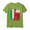 BAHRAIN ITALIA Bandiera Amicizia | Leggera Maglietta con Taglio Classico - Ideale come Regalo di Amicizia