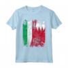 BAHRAIN ITALIA Bandiera Amicizia | Leggera Maglietta con Taglio Classico - Ideale come Regalo di Amicizia