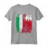 BAHRAIN ITALIA Bandiera Amicizia | Leggera Maglietta con Taglio Classico - Ideale come Regalo di Amicizia