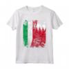 BAHRAIN ITALIA Bandiera Amicizia | Leggera Maglietta con Taglio Classico - Ideale come Regalo di Amicizia