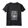 Donna It's A Bahraini Thing You Wouldn't Understand Bahrain Maglietta con Collo a V - Lightweight Cultural Tee - Ideal Gift