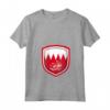 Bahrain, Bandiera del Bahrain - Maglietta con Collo a V per Mostrare l'Orgoglio Nazionale - Ideale per Uomini, Donne e Bambini