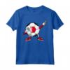 Divertenti Dabbing Calcio Bahrain Jersey Maglietta - Orgoglio Calcio Bahraini - Ideale per Tifosi e Appassionati di Calcio