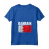 Emblema Bandiera Bahrain Maglietta con Collo a V - Design Classico - Ideale per Mostrare il Tuo Orgoglio