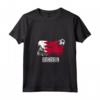 Donna Bahrain Flag Jersey Bahraini Soccer Team - I Love Team Bahrain Soccer Flag T-shirt for Proud Fans - Support Your National Football Team