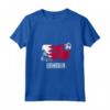 Donna Bahrain Flag Jersey Bahraini Soccer Team - I Love Team Bahrain Soccer Flag T-shirt for Proud Fans - Support Your National Football Team