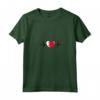 Heartbeat Design Bahraini Flag Bahrain Maglietta con Collo a V - Unique Gift for Bahraini Fans - Buy Online Bahrain Flag Tee