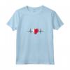 Heartbeat Design Bahraini Flag Bahrain Maglietta con Collo a V - Unique Gift for Bahraini Fans - Buy Online Bahrain Flag Tee
