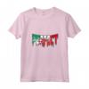 Donna Bandiera del Messico e del Bahrain - Mix Perfetto Heritage Maglietta con Collo a V - Regalo di Natale per Nazionalità e Patrimonio