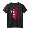 Mappa di Bandiera del HapTiger Maglietta - T-shirt Unica con Stampa Tigre - Acquista Online