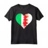 Irlandese e BahrainI Heart Mix Heritage Maglietta - Regalo di Natale per Nazionalità e Patrimonio - Vintage Bandiera del Bahrein