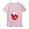 Bahrain Bandiera del Bahrain - Maglietta con Collo a V per Mostrare l'Orgoglio del Patrimonio Familiare - Acquista Online