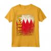 Bahrain, Bandiera del Bahrain - Mostra il Tuo Orgoglio per i Tuoi Antenati - T-shirt con Design Patriottico