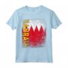 Bahrain, Bandiera del Bahrain - Mostra il Tuo Orgoglio per i Tuoi Antenati - T-shirt con Design Patriottico