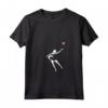 Donna Ballerina Danza Balletto Figura Bambina - Maglietta Fustellata per Regalo - Ideale per Natale e Compleanno