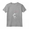 Donna Ballerina Danza Balletto Figura Bambina - Maglietta Fustellata per Regalo - Ideale per Natale e Compleanno