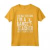 Non sto urlando - Maglietta Insegnante di Danza - Regalo Divertente per Insegnanti di Danza - Stile Vintage