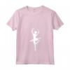 Donna Danza Ballerina - Regalo Compleanno o Natale - Canotta con Silhouette Rosa - La danza è la mia passione