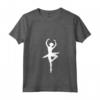 Donna Danza Ballerina - Regalo Silhouette Donna Bambina - Maglietta con Collo a V - Ideale per Ballerine di Danza Classica - Passione per la Danza