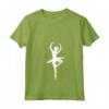 Donna Danza Ballerina - Regalo Silhouette Donna Bambina - Maglietta con Collo a V - Ideale per Ballerine di Danza Classica - Passione per la Danza
