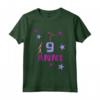 Magliette Bambina Regalo Compleanno 9 Anni - Ballerina Maglietta per Piccole Ballerine - Ideale per Figlie, Nipoti o Sorelle
