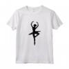 Danza Ballerina Silhouette - Maglietta Regalo Donna Bambina - Ideale per Compleanno o Natale