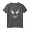 HapTiger Venom Big Face Grin Halloween Costume Maglietta - Officially Licensed Apparel for Halloween Parties