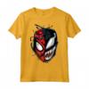 HapTiger Spider-Man Peter Venom Split Face Maglietta - Con Licenza Ufficiale - Marvel Apparel 20MARV00005A-001