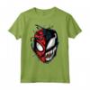 HapTiger Spider-Man Peter Venom Split Face Maglietta - Con Licenza Ufficiale - Marvel Apparel 20MARV00005A-001