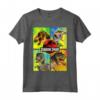 HapTiger Four Different Dinosaur Faces Maglietta - Officially Licensed Apparel for Kids - Roar into the Wild