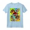 HapTiger Four Different Dinosaur Faces Maglietta - Officially Licensed Apparel for Kids - Roar into the Wild