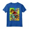 HapTiger Four Different Dinosaur Faces Maglietta - Officially Licensed Apparel for Kids - Roar into the Wild