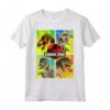 HapTiger Four Different Dinosaur Faces Maglietta - Officially Licensed Apparel for Kids - Roar into the Wild