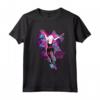 HapTiger Spider-Man: Across the Spider-Verse Gwen Glitch Maglietta - Official Spider-Gwen T-shirt for Boys, Girls, Men, and Women