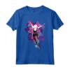 HapTiger Spider-Man: Across the Spider-Verse Gwen Glitch Maglietta - Official Spider-Gwen T-shirt for Boys, Girls, Men, and Women