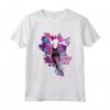 HapTiger Spider-Man: Across the Spider-Verse Gwen Glitch Maglietta - Official Spider-Gwen T-shirt for Boys, Girls, Men, and Women