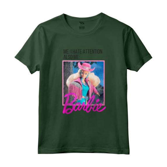 Maglietta donna Barbie Ufficiale - Multicolori - Taglio Classico - Ideale per Collezionisti