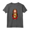 Bella Matrioska Russa Matryoshka Nesting Doll Bella Maglietta - Design Floreale Fragola - Unisex Uomini Donne Ragazzi Ragazze