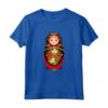 Bella Matrioska Russa Matryoshka Nesting Doll Bella Maglietta - Design Floreale Fragola - Unisex Uomini Donne Ragazzi Ragazze