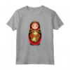 Bella Matrioska Russa Matryoshka Nesting Doll Bella Maglietta - Design Floreale Fragola - Unisex Uomini Donne Ragazzi Ragazze