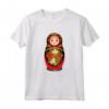 Bella Matrioska Russa Matryoshka Nesting Doll Bella Maglietta - Design Floreale Fragola - Unisex Uomini Donne Ragazzi Ragazze